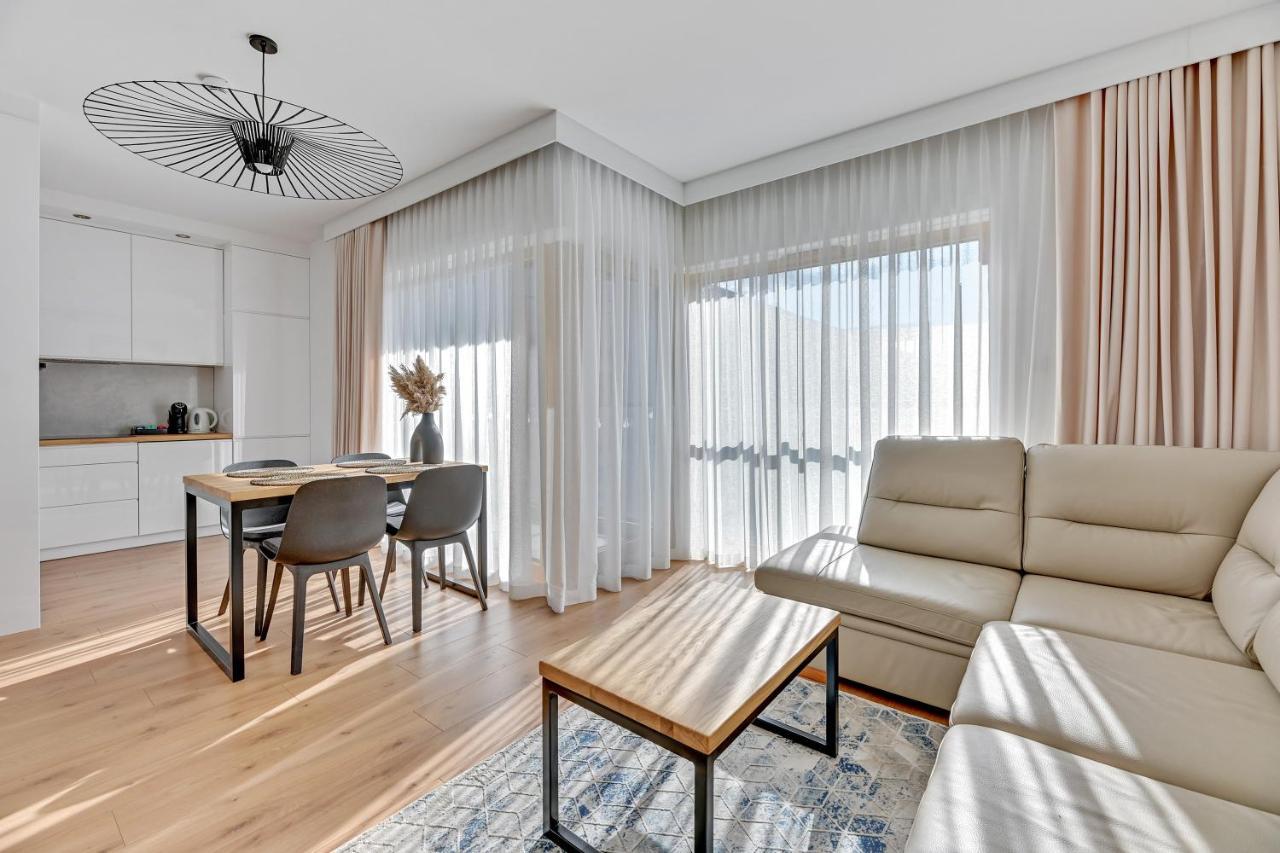 Nadmotlawie Riverside - Sauna, Gym & Parking By Downtown Apartments กดัญสก์ ภายนอก รูปภาพ