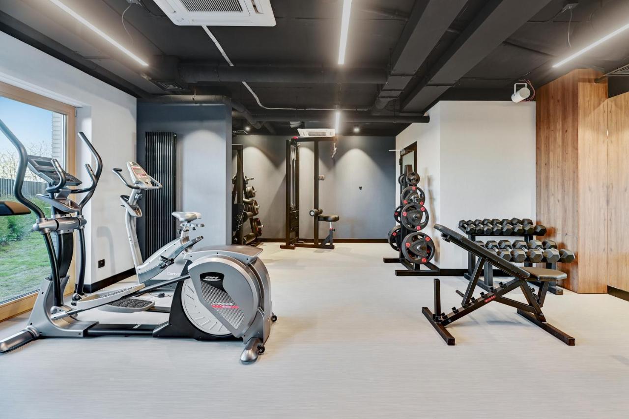 Nadmotlawie Riverside - Sauna, Gym & Parking By Downtown Apartments กดัญสก์ ภายนอก รูปภาพ